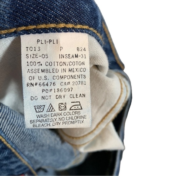 Vintage Tommy Hilfiger Flare leg Jeans Size 5 - Picture 10 of 10
